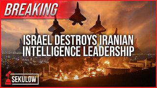 BREAKING: Israel Destroys Iranian Intelligence Leadership