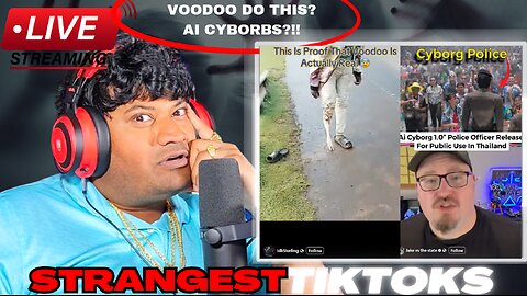Unsettling and Strange Tiktok Videos Live Stream with Tedi (pt. 99)