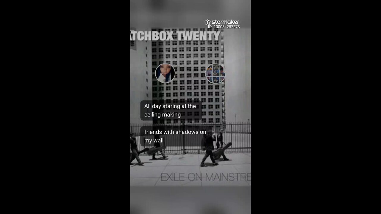 unwell. matchbox twenty