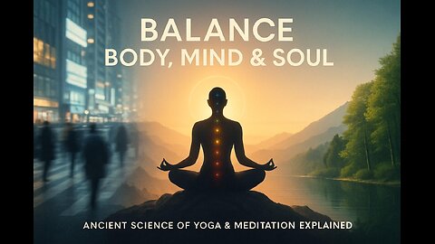 The Ancient Science of Yoga & Meditation | Balance Body, Mind & Soul Naturally