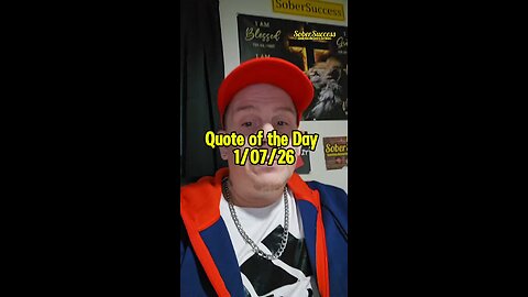 Daily Quote 📝 | 1/07/26 #MotivationalQuote #Sobriety #MorningQuote #SoberCoach #Quotes