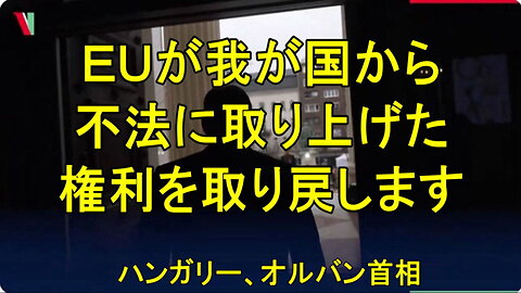 ブリュッセル(EU)は我々をその意のままに操ろうとしている。ウクライナを助けているのではなく、植民地化している。