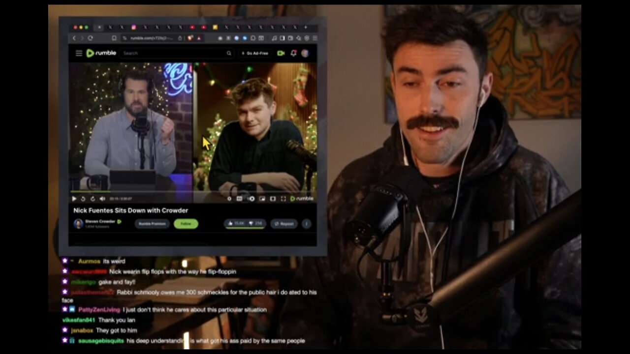 Ian Carroll ~ Nick Fuentes x Steven Crowler | Puff Piece Against Candace