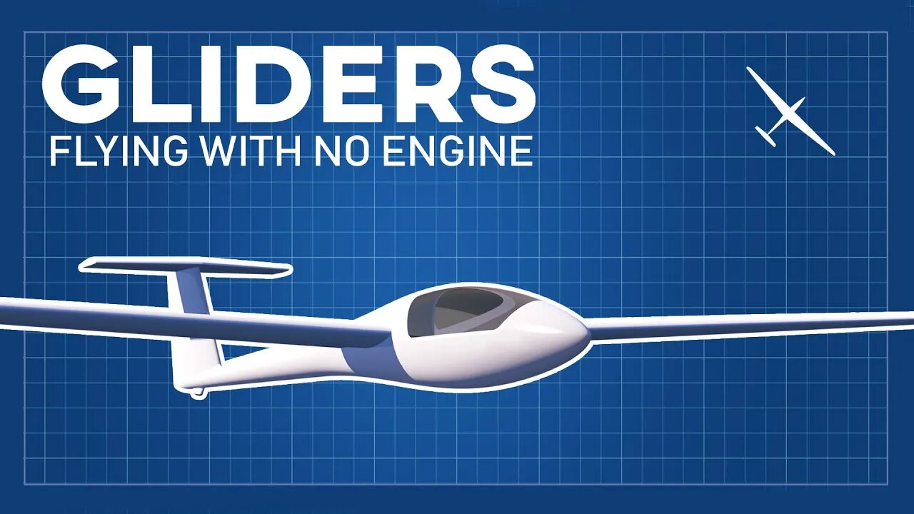 [b4YrpmhgNGs] How can gliders fly without propulsion ｜ The most complete explanation