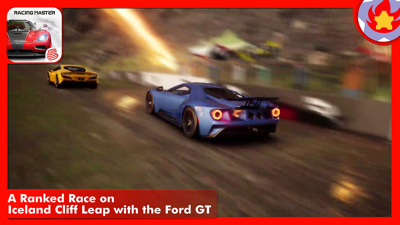 A Ranked Race on Iceland Cliff Leap with the Ford GT | Racing Master
