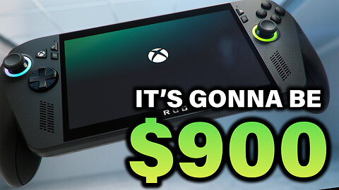 XBOX HANDHELD WILL BE $900!