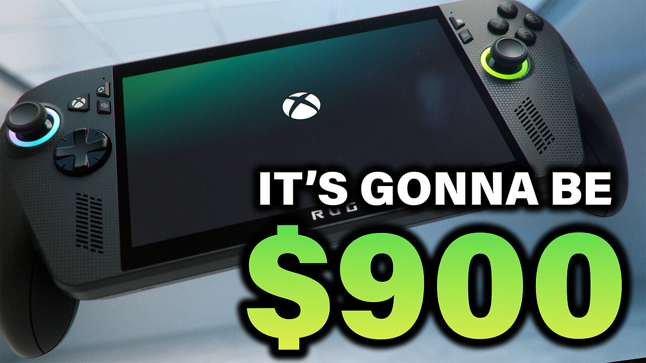 XBOX HANDHELD WILL BE $900!