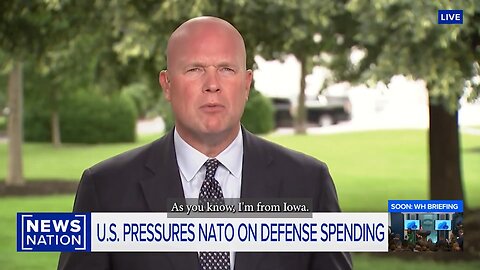 NATO Amb. Matthew Whitaker on EU sharing the weight of securing peace