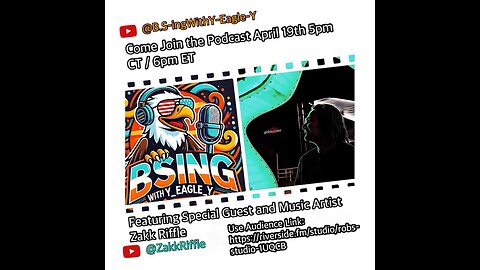 BS-ing With Y-Eagle-Y Podcast Ep. 16 | Artist Spotlight ft. Zakk Riffle
