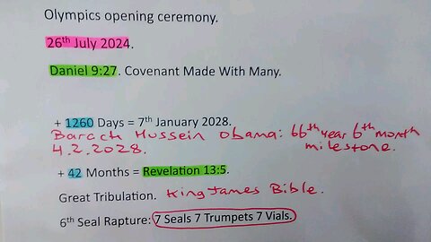 Biblical End Of Days. 2024 - 2034.