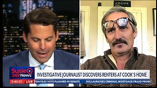 INVESTIGATIVE JOURNALIST DISCOVERS RENTERS AT COOK'S HOME