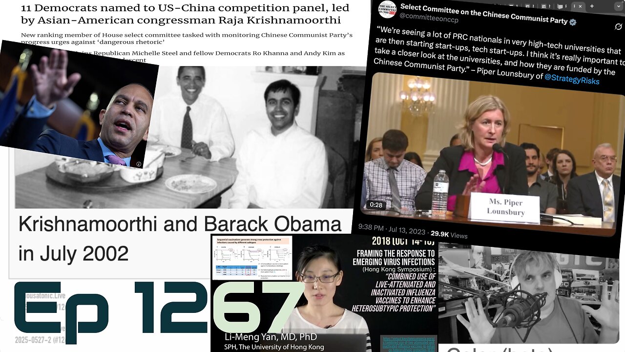 THIS is why we are among the most censored on the internet! KRISHNAMOORTHI Piper stover Craig Venter