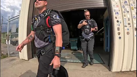 Silver Wings demo team taking our Airforce buddies for a skydive from a C-130