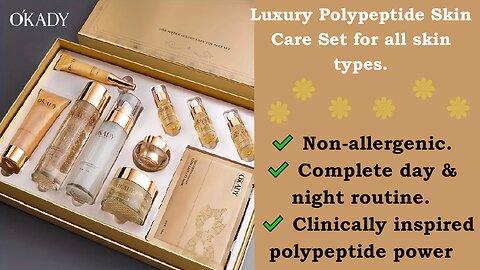 Customer review about this 24 Luxury Polypeptide Skin Care Set for all skin types