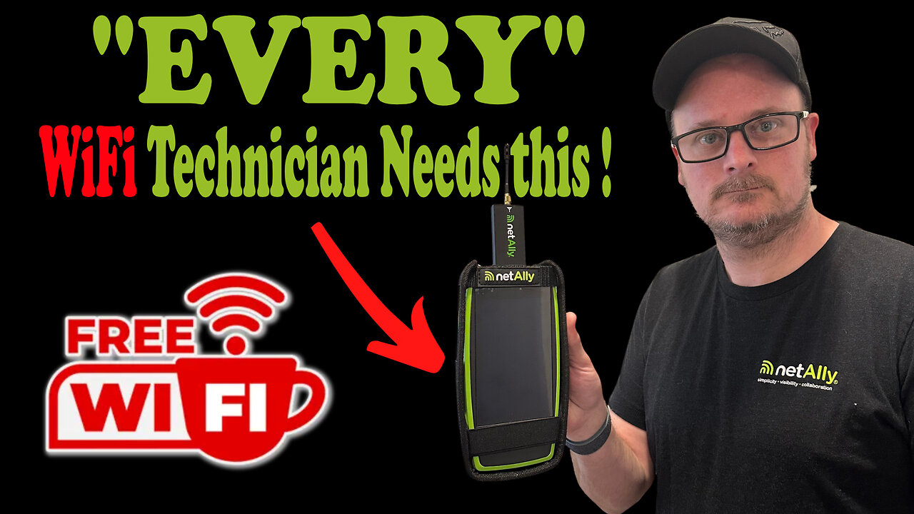 EVERY WiFi Technician Needs A NetAlly Aircheck G3 !! @netallynetworktestingtools ​