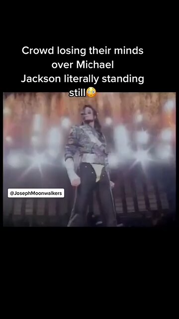 Love All Life Always #226 - Michael Jackson Just Standing Still Ignited Hysterical Female Fans.