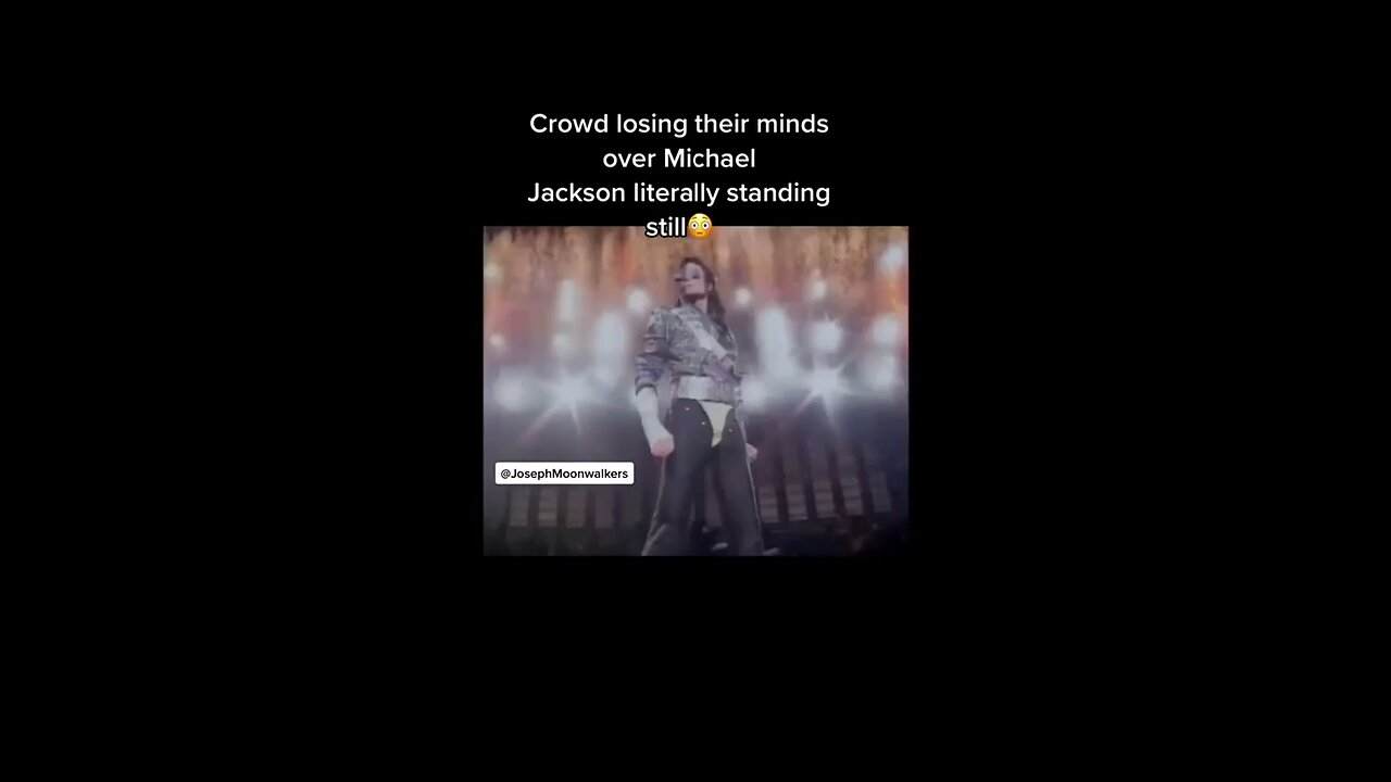 Love All Life Always #226 - Michael Jackson Just Standing Still Ignited Hysterical Female Fans.