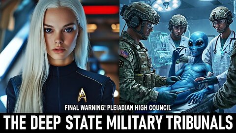 The Pleiadian Urgent Warning: The Deep State Military Tribunals. "The End Of The Dark Elite..." (15)