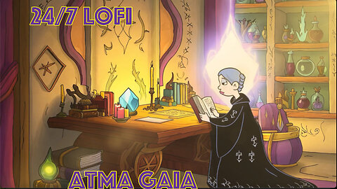 Lofi Mage Girl 24/7 — Healing Beats to Study & Fall in Love With