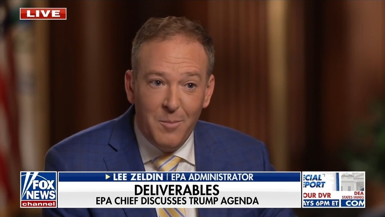EPA Administrator: DOGE Savings Is An Ongoing Process