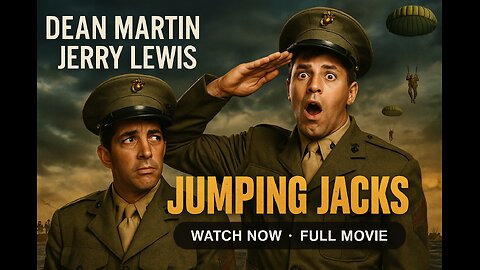 Jumping Jacks (1952) | Full Movie | Dean Martin & Jerry Lewis in a Hilarious Military Comedy