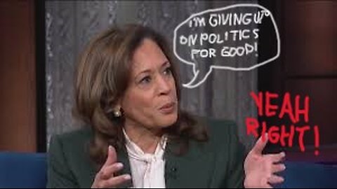 Kamala in Full GIVING UP Mode?!