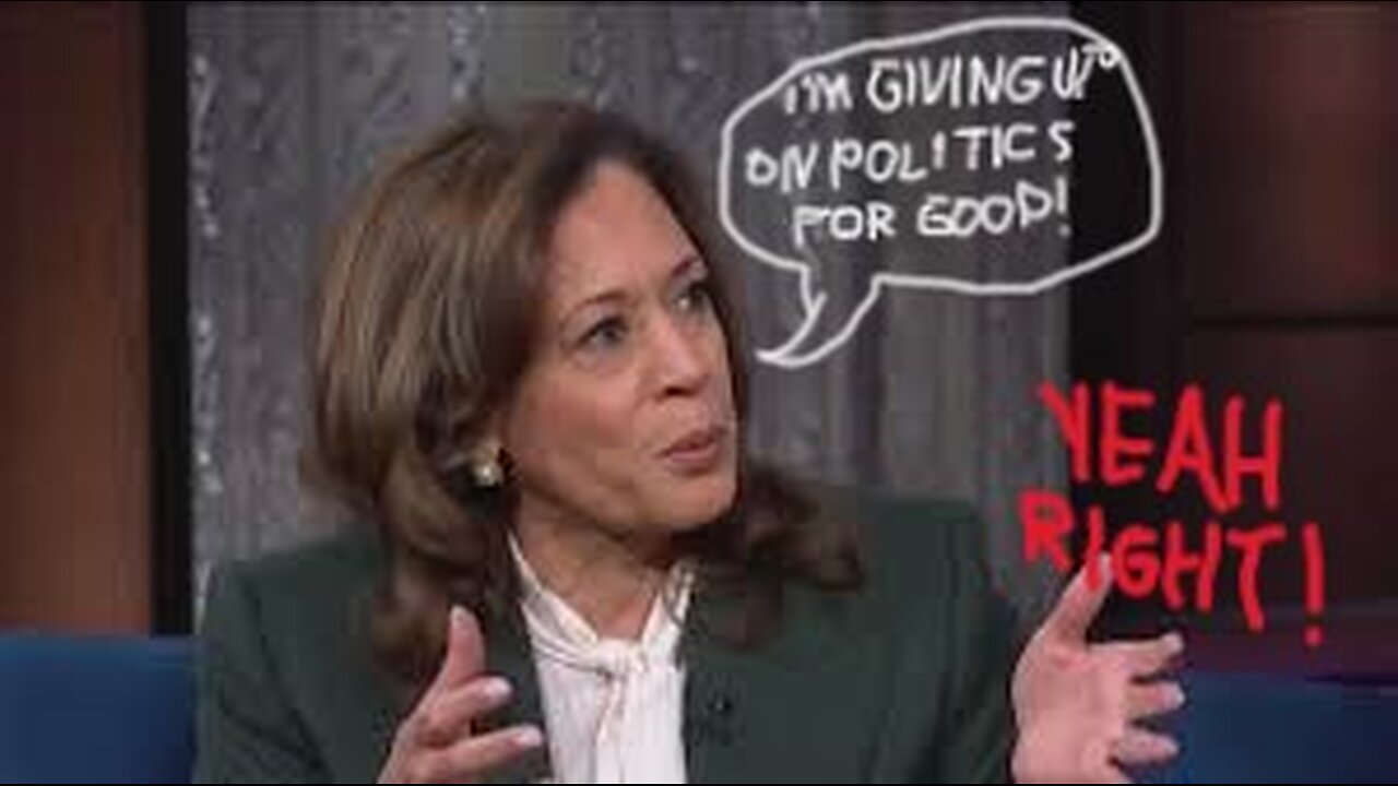 Kamala in Full GIVING UP Mode?!