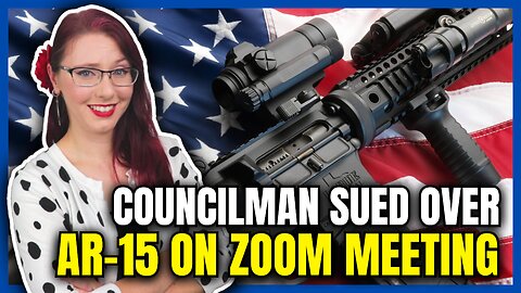 Councilman Sued Over Ar-15 on Zoom Meeting