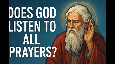 Does God Listen to All Prayers?
