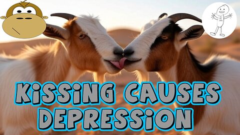 NEW STUDY Says Kissing Causes Depression - Monkey in the Morning