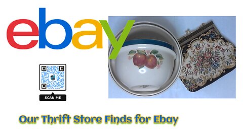 Finds from the Thrift Store | #ebay #finds #BuyItNow