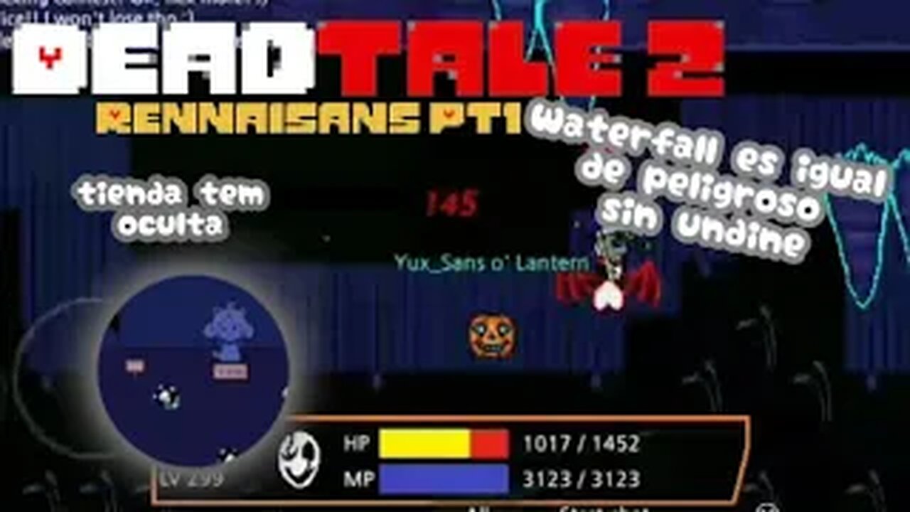 Deadtale 2 RennaiSans Pt1 ¦ Waterfall (minas colapsadas?)