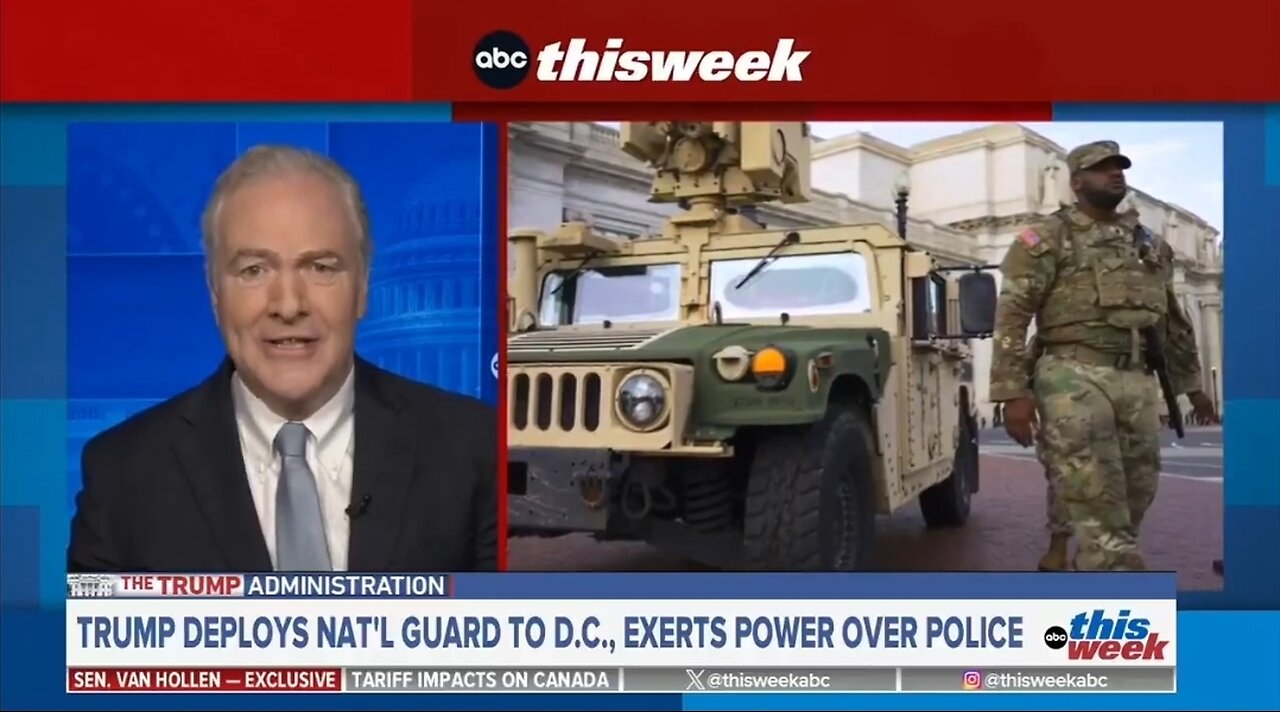 Sen Chris Van Hollen Lies About National Guard On J6