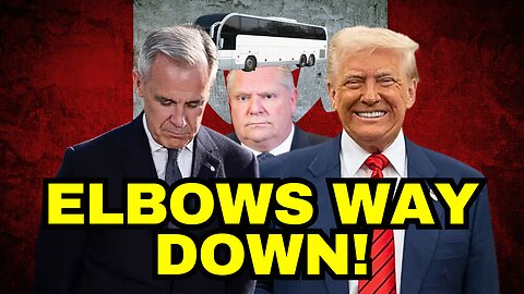 ELBOWS WAY DOWN! Mark Carney Apologizes To Trump, Throws Doug Ford Under The Bus