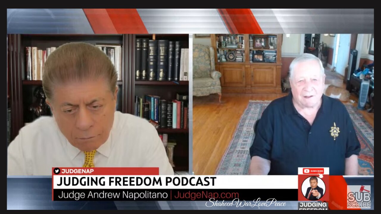 Judge Napolitano - Phil Giraldi : Israelis Suppressing Christianity.