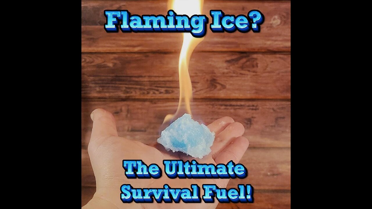 Flaming Ice? The Ultimate Survival Fuel!