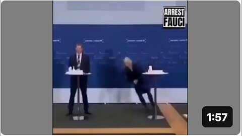 "Fauci Arrested."