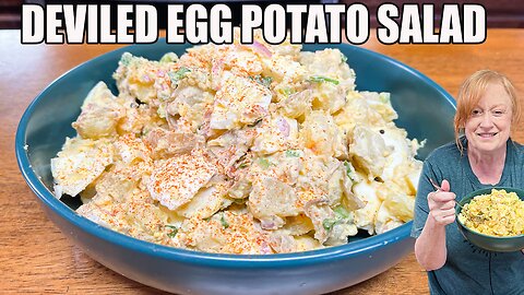 DEVILED EGG POTATO SALAD