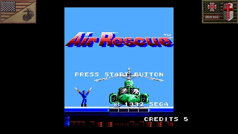 Air Rescue (Sega Master System - Attract Mode) [EU Version]