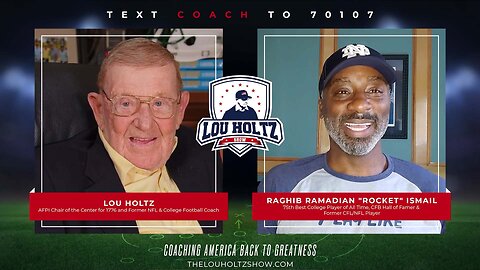 The Lou Holtz Show S2 EP10 | Rocket Ismail on Notre Dame, CFL/NFL & Faith-Filled Purpose #podcast