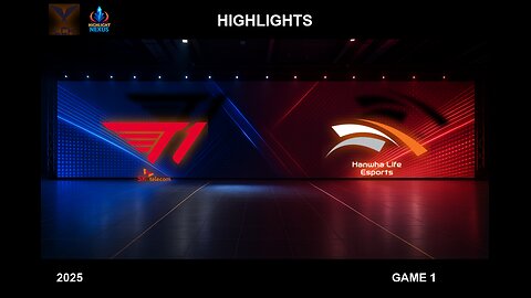 T1 vs HLE Game 1 Highlights - LCK 2025 Highlights - T1 vs Hanwha Life