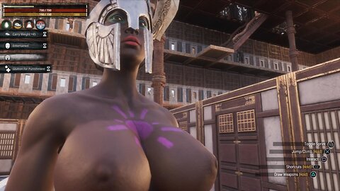 Conan Exiles finding cool stuff in sepermeru busty Boobs breast expansion