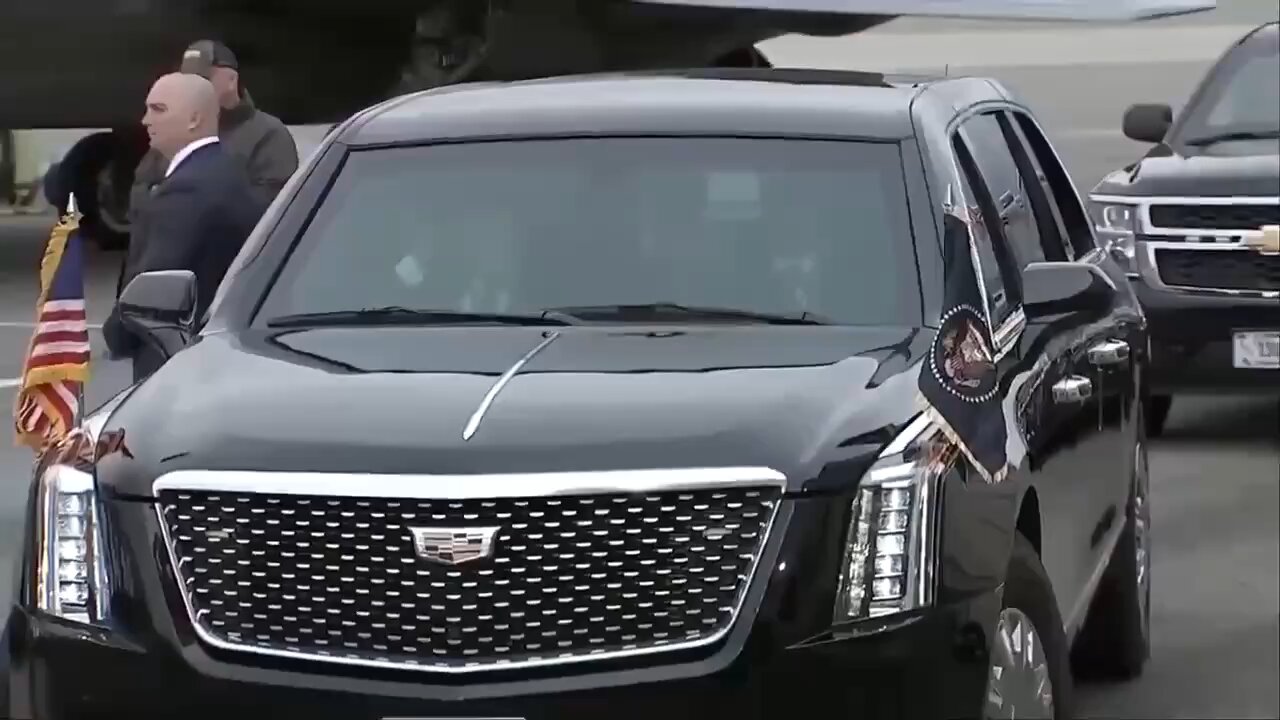 POTUS departs for the Arctic Warrior Event Center