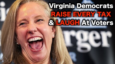 Virginia Democrats BACKSTAB Voters