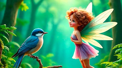 The Cute Story of a Fairy and a Bird
