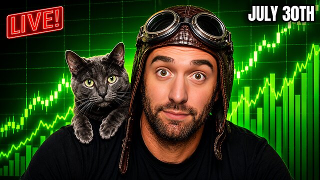 Live Day Trading Options & Futures: The MK Show (July 30th) thumbnail