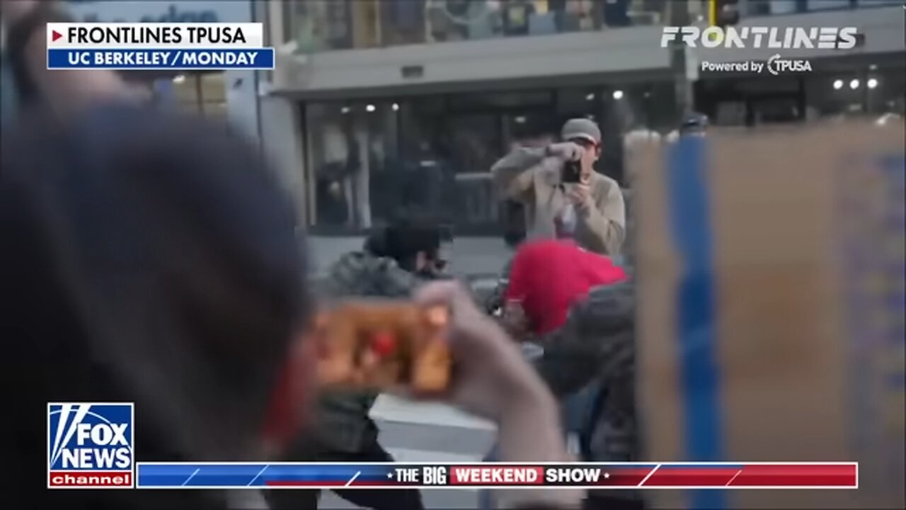 ‘Pure violence by activists’: DOJ investigating riot at TPUSA event