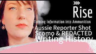 AUSSIE REPORTER SHOT IN LA | WRITING HISTORY SCOMO & REDACTED