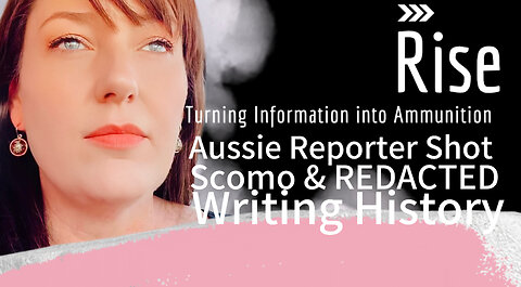 AUSSIE REPORTER SHOT IN LA | WRITING HISTORY SCOMO & REDACTED