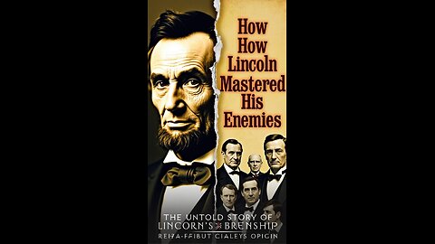 Lincoln's Team of Rivals A Leadership Lesson